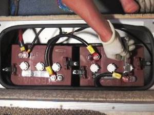 RV battery maintenance