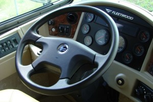 RV steering wheel