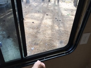 RV window clamp ring