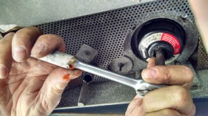 Generator oil filter