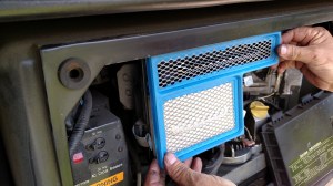 New air filter